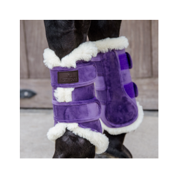 Kentucky Brushing Boots Velvet Contrast