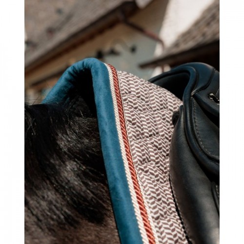 Kentucky Pied-de-Poule Dressage Saddle Pad