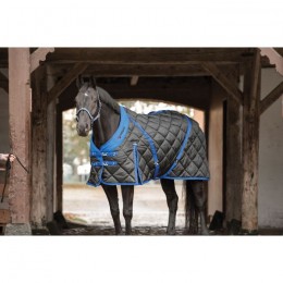 Catago Stable Rug black/blue 300g