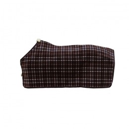 Kentucky Fleece Show Rug Heavy Check Printing Brown