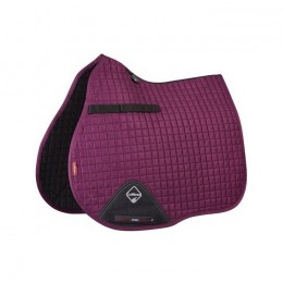 LeMieux Pro-Sport saddle pad plum suede
