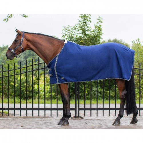 Q-essentials Fleece rug Basic without cross surcingles