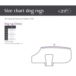 QHP Dog Rug Classy