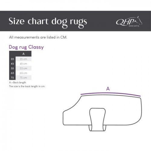 QHP Dog Rug Classy