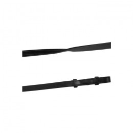 Montar leather reins with rubber