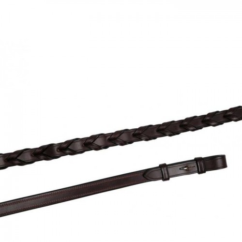 Montar gevlochten teugels