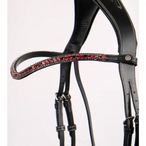 Montar Deluxe browband Burgundy