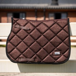 HB Showtime Saddle Pad Mahonie Glitter All Purpose