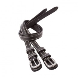 Kavalkade Spur Straps with cream stitching