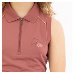 BR SS25 Eevolv Sleeveless Polo Shirt Ilona