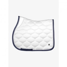 PS of Sweden Signature Saddlepad White navy