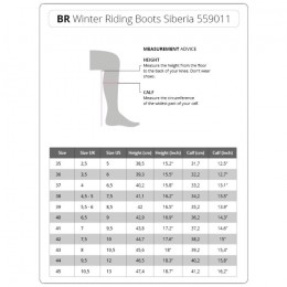 BR winter riding boots Siberia