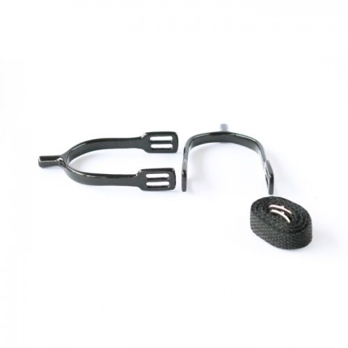 HB Stainless Steel Spurs Set Shine 20mm Straight