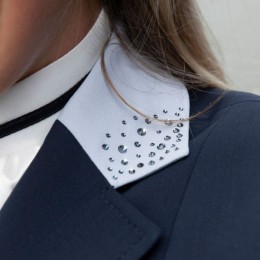 Juul C Tailcoat Navy with light blue details swarovski