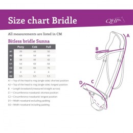 QHP Bitless Bridle Sunna