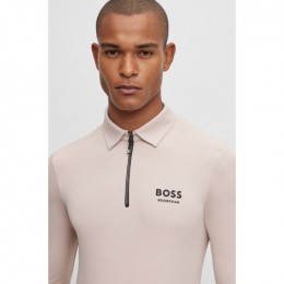 BOSS Equestrian FW'23 Men's Trainingsshirt Elton Signature Stripe