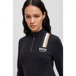 BOSS Equestrian FW'23 Trainingsshirt Lia Signature Stripe