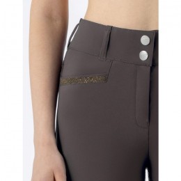 Equiline High Waist Breeches Crystalef Full Grip