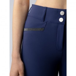 Equiline High Waist Riding Breeches Crystalek Knee Grip