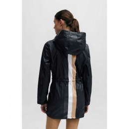 BOSS Equestrian SS'24 Signature Stripe Raincoat Phoebe