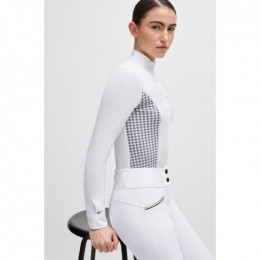 BOSS Equestrian FW'24 Competition Shirt Emma Houndstooth