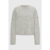BOSS Equestrian FW'24  Wool sweater Pearl