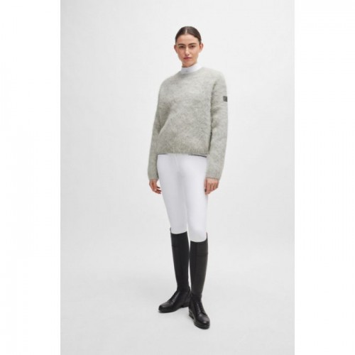 BOSS Equestrian FW'24  Wool sweater Pearl