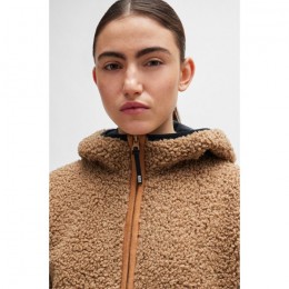 BOSS Equestrian FW'24 Hybrid Teddy Puffer Jacket