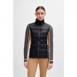 BOSS Equestrian FW'24 Puffer Jacket Ruby