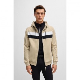 BOSS Equestrian SS25 Men's Zip Hoodie River