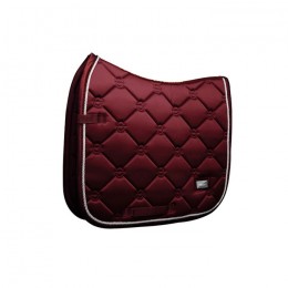 Equestrian Stockholm dressage saddle pad Bordeaux