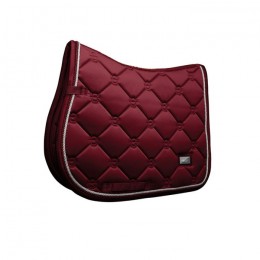 Equestrian Stockholm jumping saddle pad Bordeaux