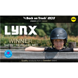 Back on Track EQ3 Lynx Smooth top helmet