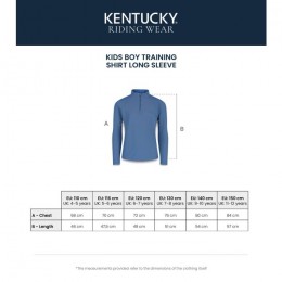 Kentucky Sammy Kids Boys Training Shirt Long Sleeve