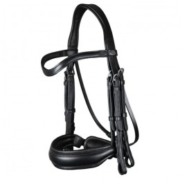 Dyon Double Bridle Matt noseband