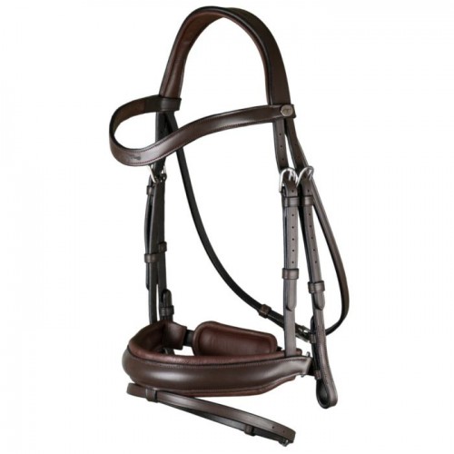 Dyon Snaffle bridle wide noseband