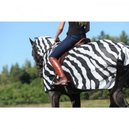 Bucas Buzz-Off Riding Zebra