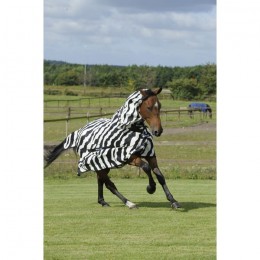 Bucas Buzz-Off Zebra Full Neck Pony