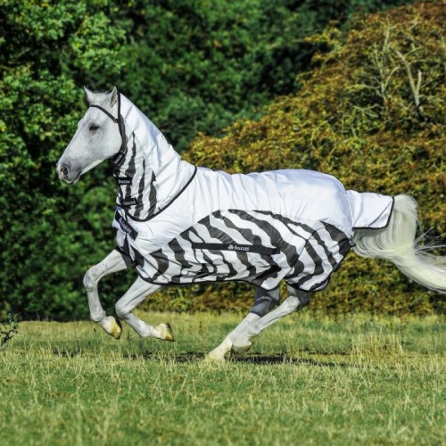 Bucas Buzz-Off Rain Zebra