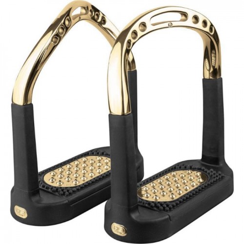 Sprenger Flexcite 18 Carat Gold Stirrups