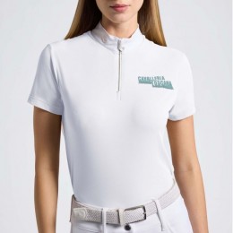 Cavalleria Toscana SS25 CT Tech Piquet S/S Competition Shirt Women