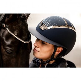 Kask Star Lady Chrome 2.0 Navy-Silver Crystals Passage Crystal Shade