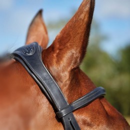 Collegiate ComFiTec Sheepskin Bridle