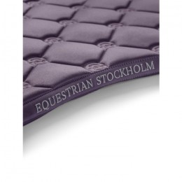 Equestrian Stockholm FW25 Dark Violet Dressage Saddle Pad