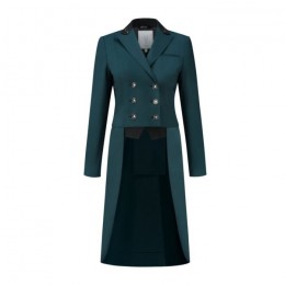 Juulc SS'24 Tailcoat Emerald Swarovski