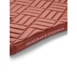 Equestrian Stockholm SS25 Coral Modern Dressage Saddlepad
