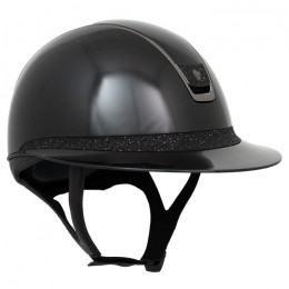 Samshield 2.0 Miss Shield Zwart Glossy Crystal Fabric Blason Frontalband