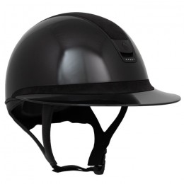 Samshield 2.0 Miss Shield Zwart Glossy Alcantara Top Frontalband Matte Trim Blason 5 Swarovski