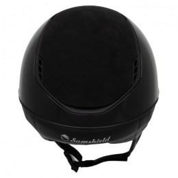 Samshield 2.0 Miss Shield Zwart Glossy Alcantara Top Frontalband Matte Trim Blason 5 Swarovski