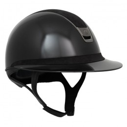 Samshield 2.0 Miss Shield Zwart Glossy Alcantara Top Frontalband